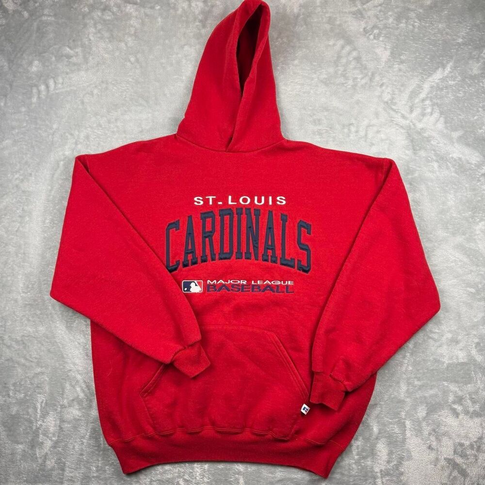 Russell-athletic Men's Red Hoodie